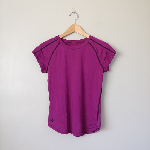 WoolX Merino Wool Short Sleeve Top Sophie Size X Small - Picture 12 of 15